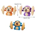 thumbnail image 2 of Vogacara Juguete educativo plástico del mono con el brazo giratorio de 360° y los juguetes activos del juguete del bebé de los bebés de la Videojuegos portátiles azul Sin batería, 2 of 6