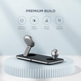 thumbnail image 6 of Satechi Qi2 Trio Wireless Charging Pad, 3 in 1 Wireless Charging Station, Qi2 15W Fast Charger for iPhone 17/16/15/14/13/12, 5W for AirPods and 5W for Apple Watch, 6 of 6
