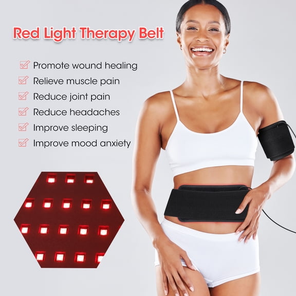 Red & Near-Infrared Light Therapy Mat Wrap – 660nm & 850nm LED for Full Body Pain Relief, Deep Relaxation & Skin Rejuvenation