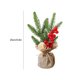 thumbnail image 4 of Adorno Navideño Árboles Navidad Mesa Escritorio Oficina 25cm, 4 of 6
