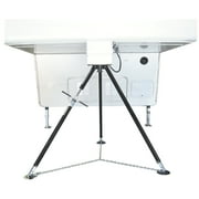 BAL 25037 Classic Series King Pin Gooseneck Tripod Stabilizing Jack with Extension Leg – Heavy-Duty RV Stabilizer for Gooseneck Trailers – Height Range 39" to 41"