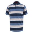 thumbnail image 1 of Duke Polo de Rugby Kingsize à Rayures pour Hommes Willis D555, 1 of 4
