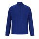 thumbnail image 4 of Blusa y camisa de manga larga con cuello alto para hombre, color liso, con cremallera, cuello alto, cubrecabezas, tejido elástico, estilo suéter, poliéster., 4 of 5