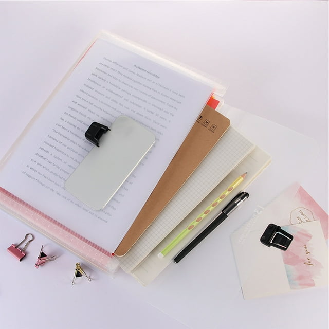 Carpeta de archivos expansible Organizador de archivos de 13 bolsillos yeacher hebilla simple
