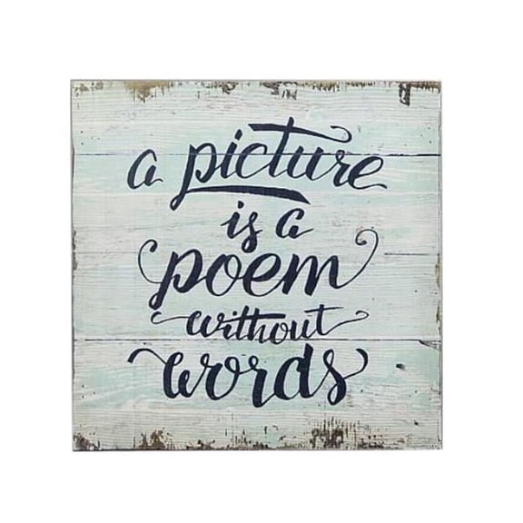 Jeco HD-WA080 Replacement Poem Plaque