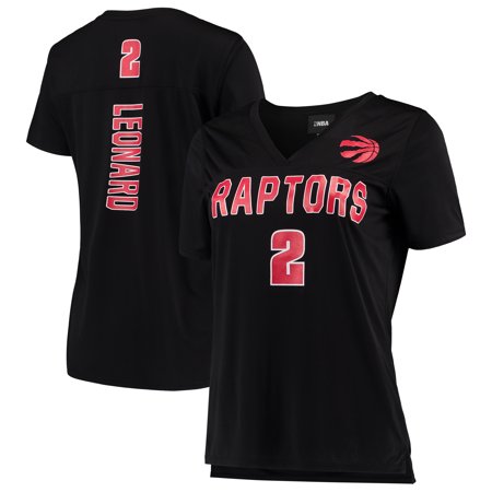 Kawhi Leonard Toronto Raptors 5th & Ocean by New Era Women's Name & Number V-Neck T-Shirt -