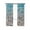 Blue, variant on Ocean Water Ripple Blackout Curtains, Light Blocking Print Window Curtains, Summer Seaside Underwater Scene Thermal Insulated Window Drapes for Living Room Kitchen Cafe 2 Panels, 104"W x 84"L