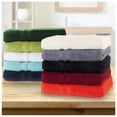 thumbnail image 6 of Superior Ultra-Soft Cotton Solid Bath Sheets, Set of 2, Forest Green, 6 of 8