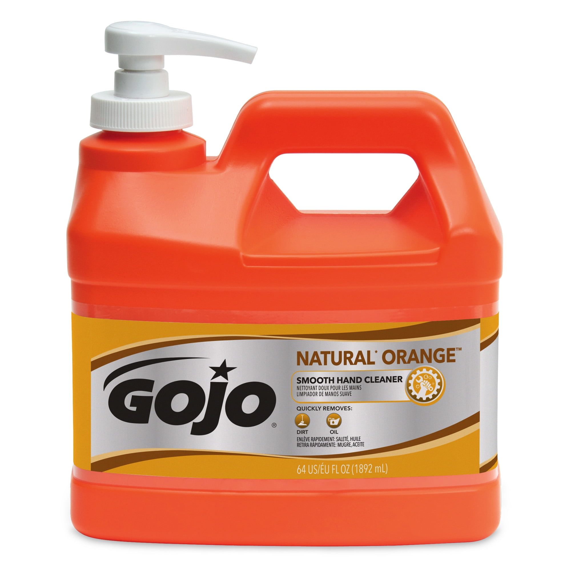 GOJO® NATURAL* ORANGE™ Smooth Hand Cleaner (094804)