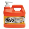 GOJO® NATURAL* ORANGE Smooth Hand Cleaner - 1/2 Gallon Pump Bottle