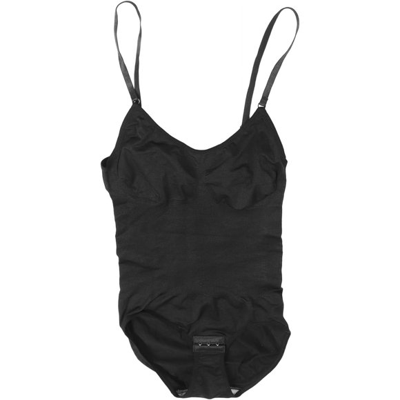 HUGFEGWE Women Shapewear Bodysuit Tight Briefs Buckle Closure Triangle Bra Spaghetti Strap One Piece Shapewear for Women for Daily Wear (M) CJB91-122772