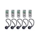 thumbnail image 3 of 5 unids/set TARP Abrazaderas Heavy Duty Lock Grip bola Cuerda elástica set para carpa Canopy Accesorios, 3 of 8