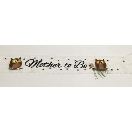 Mother To Be Lace Sash Owl Theme Baby Shower Gift Keepsake Walmart Com Mother To Be Lace Sash Owl Theme Baby Shower Gift Keepsake Walmart Com