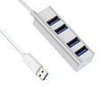 thumbnail image 1 of axGear Aluminium 4 Ports USB 3.0 Concentrateur 5Gbps Haute Vitesse Mini Adaptateur Portable pour PC Portable, 1 of 5