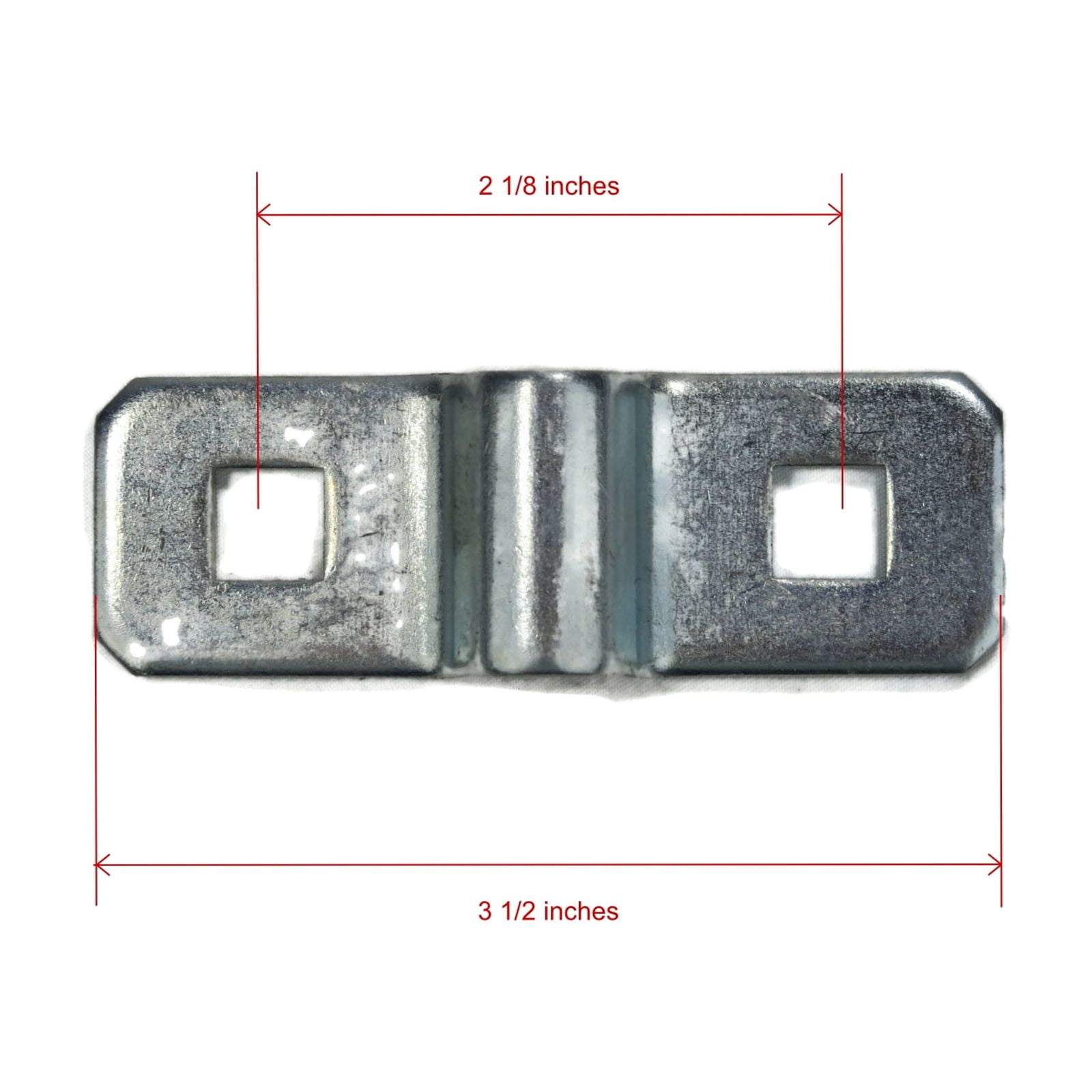 The ROP Shop 50-Pack 3/8" Steel D Ring Rope Tie Downs for Trailer Flatbed Truck Anchor Cargo