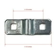 thumbnail image 2 of The ROP Shop 10-Pack 3/8" Steel D Rings & Brackets Tie Down Rope Snowmobile Boat RV ATV Quad, 2 of 9