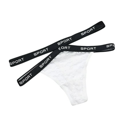 uublik Lace Panties for Women Plus Size High Waist Breathable Briefs Soft Underpants Ladies Stretch Panties Womens Lace Underwear White