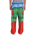 thumbnail image 4 of Holiday Christmas Elf Mens Fleece Pajama Pants Adult, 4 of 5