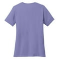 thumbnail image 6 of Yellow Rooster Women's Core Cotton V-Neck Tee Violet 4XL, 6 of 6