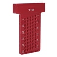 thumbnail image 4 of Woodworking Scriber T-type Ruler Aluminum Alloy Hole Gauge Carpenter Marking Tool, 4 of 8