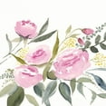 thumbnail image 2 of Borges, Victoria 12x12 White Modern Wood Framed Museum Art Print Titled - Rosebud Watercolor I, 2 of 4