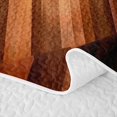 thumbnail image 5 of Homewish Black Brown Quilt Full,Abstract Geometric Full Bedspread Sets,3 Pieces, 5 of 7