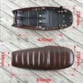 thumbnail image 3 of Motorcycle Seat - Flat Brat Seat Cafe Racer Saddle Seat - leatherette, 3 of 10
