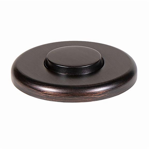 InSinkErator Decorative Air Switch Push Button, Pioneer Style in Classic Oil Rubbed Bronze - 78664D-ISE