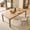 Natural, variant on Christopher Knight Home 60" Solid Wood Rectangular Dining Table with Parquet-Style Top, Espresso