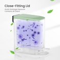 thumbnail image 4 of Bote de basura Cesun para baño pequeño, 6 L, 1,6 g, con tapa de cierre suave, 4 of 7