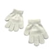 thumbnail image 1 of Guantes de invierno para niños Qarigey de punto con cubierta de dedos color blanco, 1 of 6