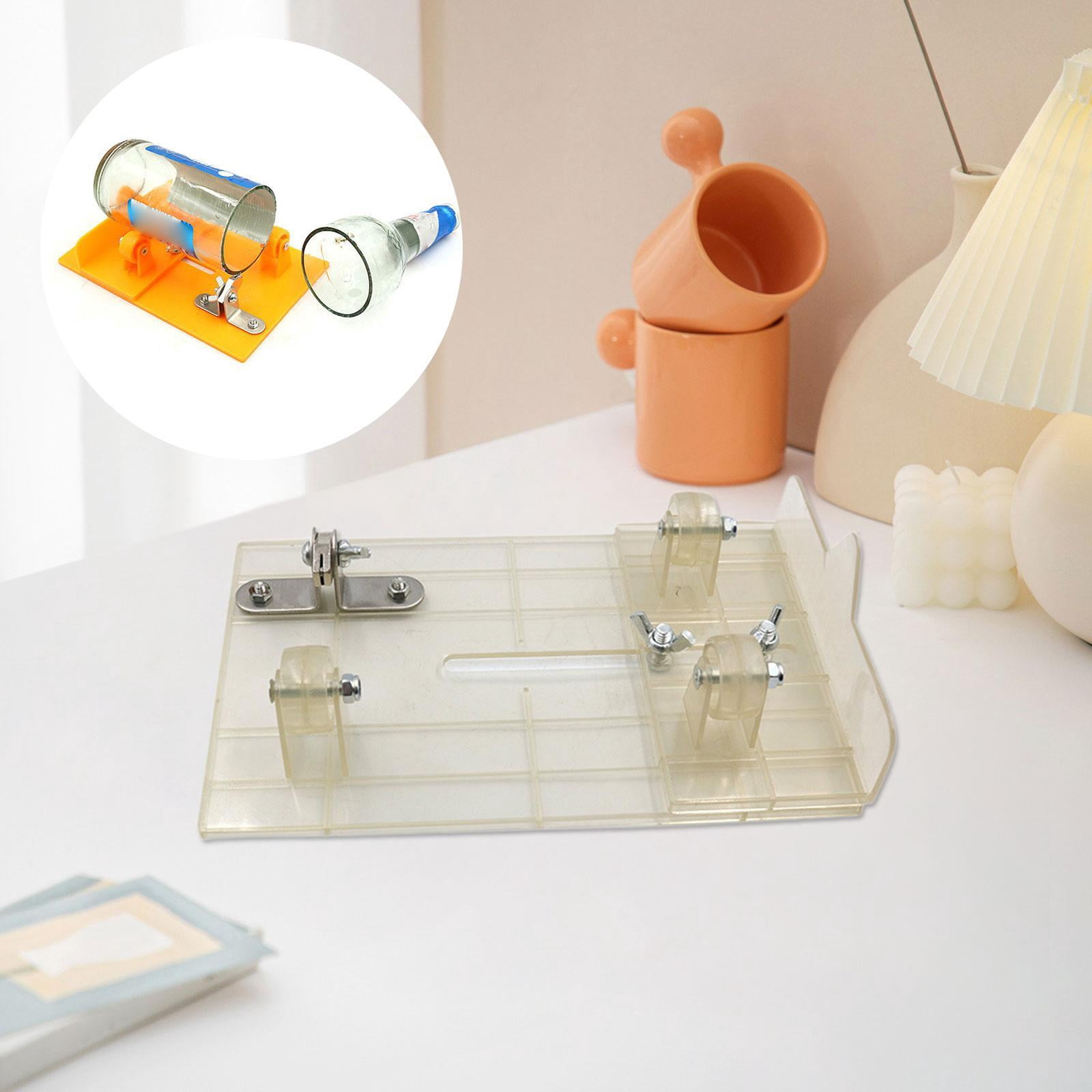 balikha Glass Bottle Cutter Cutting Machine Crafting Universal Thickened High Strength DIY Projects for Beer Jars Round Bottle Clear
