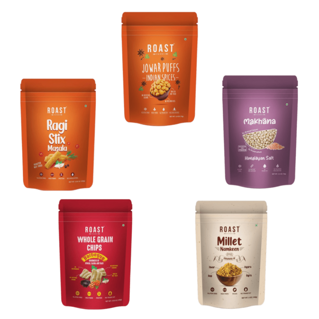 Roast Foods Makhana Himalayan Salt, 70g, Roasted Not Fried, Gluten Free