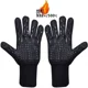 thumbnail image 2 of Guantes Para Fuego Aptos Para Horno Barbacoa O Asador Color Negro, 2 of 8