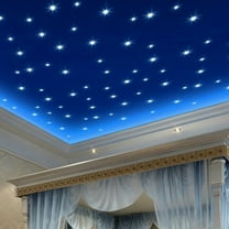 Mancro Glow in The Dark Starry Sky Wall Decals And Stickers (100 Pack)