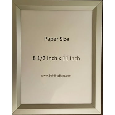 Inspection Frame 8.5" X 11" ( Heavy Duty - Aluminum)