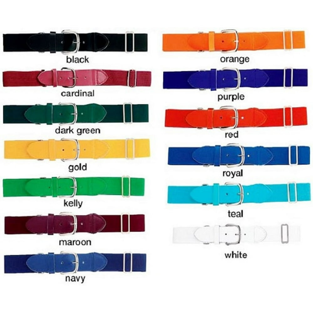 Martin SINGLE (1) Baseball / Softball Pant Adjustable YOUTH Belts, 1.25