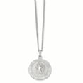 thumbnail image 1 of Saint Christopher Medal 24 Inch Chain Necklace Religious Pendant Charm Patron St, 1 of 6