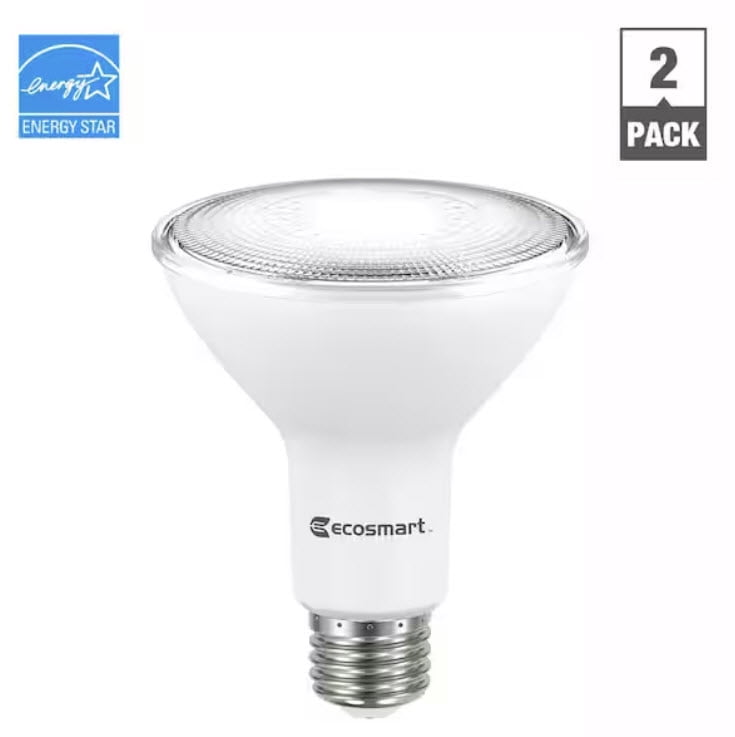EcoSmart 75w  PAR30 Daylight Dimmable Flood Energy Star LED Light Bulb