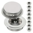 thumbnail image 1 of 10pcs Closet Door Pull Cupboard Pull Circular Sliding Door Pull Drawer Handle, 1 of 9