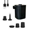 thumbnail image 3 of jinwen Electric Air Pump Compact Mini Pump for Inflatable Mattresses Swimming Rings Black, 3 of 9