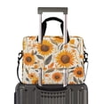 thumbnail image 2 of FORMRS 16" Laptop Bag Carrying Sleeve Case with Handle Travel Shoulder Briefcase, Watercolor Sunflowers and Leaves, 2 of 8