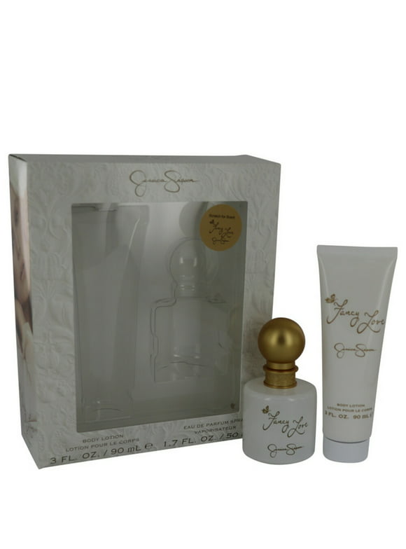 Fancy Love by Jessica Simpson Gift Set -- 1.7 oz Eau De Parfum Spray + 3 oz Body Lotion Women