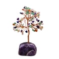 thumbnail image 1 of Handmade Natural Tree Feng Shui Bonsai for Wealth Luck and Positive Energy Home Desk Decoration, 1 of 6