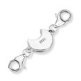 thumbnail image 2 of Lancharmed White Gold Plateds Magnetic Necklace Clasp Bracelet Clasp Moon Magnetic Jewellery Clasp Necklace Extenders for Women Friendship Gifts for Women, 2 of 7