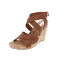 thumbnail image 1 of Womens Landor Wedge Sandals, Golden Cognac, 1 of 2