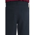 thumbnail image 3 of Real School Uniforms Big Kid 5-Pocket Stretch City Shorts 62012AZ, 4, Navy, 3 of 6