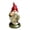 E, variant on 7.2 Inch Weather Resistant Solar Gnome Resin Statue Outdoor Patio Porch Lawn Garden Ornament with Embedded Solar Lights Wonderful Halloween Holiday Practical Gift for Parents and Household Decor Use