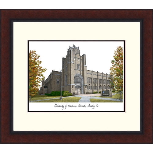 Campusimages MI984LR Oakland University Legacy Alumnus Framed Lithograph