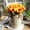 Orange, variant on 5 Mini Tulips Mw08081 Artificial Flowers Bouquet Floral Wedding Bouquet Party Home Decor